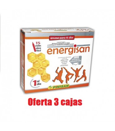 3 CAJAS ENERGISAN PINISAN OFERTA