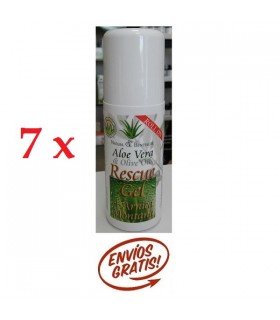 OFERTA 7 RESCUE GEL ROLL-ON ALOE, ACEITE DE OLIVA Y ARNICA 60ML NATURA BENESSERE