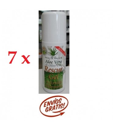 OFERTA 7 RESCUE GEL ROLL-ON ALOE, ACEITE DE OLIVA Y ARNICA 60ML NATURA BENESSERE