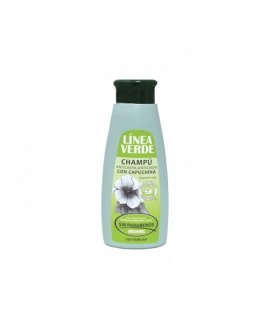 LINEA VERDE CHAMPU ANTICASPA-ANTICAIDA CON CAPUCHINA 400ML
