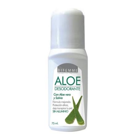 DESODORANTE ALOE SIN ALUMINIO 75ML BIFEMME
