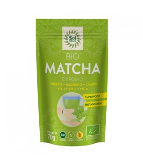 MATCHA EN POLVO 70GR ECO SOL NATURAL