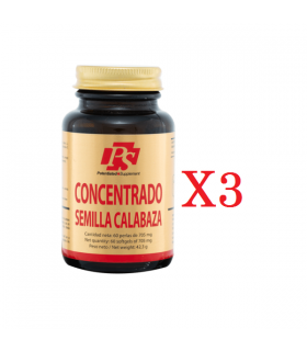 SEMILLA CALABAZA 60PERLAS OFERTA 3 BOTES PS