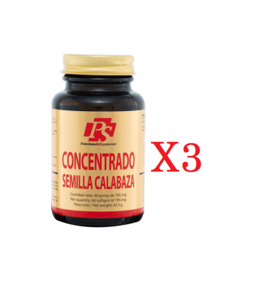 SEMILLA CALABAZA 60PERLAS OFERTA 3 BOTES PS