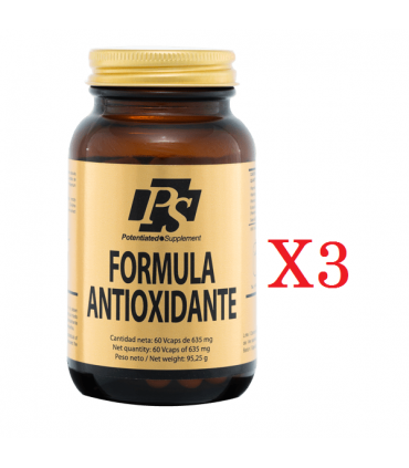 FORMULA ANTIOXIDANTE 60 CAPS PS OFERTA 3 BOTES