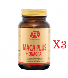 MACA PLUS + ONAGRA 60 CAPS PS OFERTA 3 BOTES