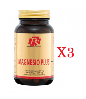 MAGNESIO PLUS 60 CAPS PS OFERTA 3 BOTES