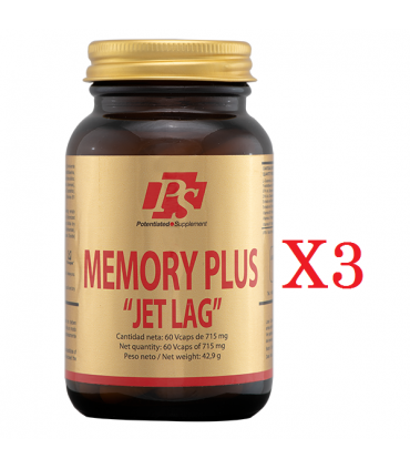 MEMORY PLUS JET LAG 60 CAPS PS OFERTA 3 BOTES