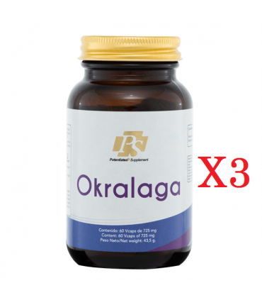 OKRALAGA 60 CAPS PS OFERTA 3 BOTES