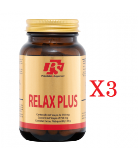 RELAX PLUS 60 CAPS PS OFERTA 3 BOTES