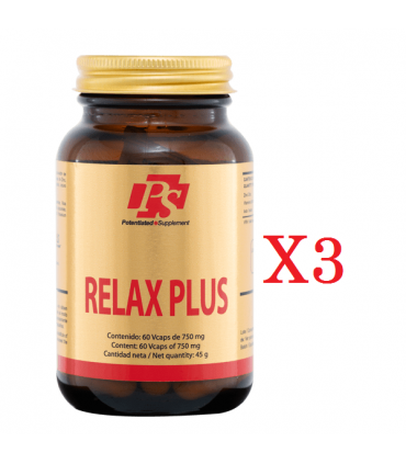 RELAX PLUS 60 CAPS PS OFERTA 3 BOTES