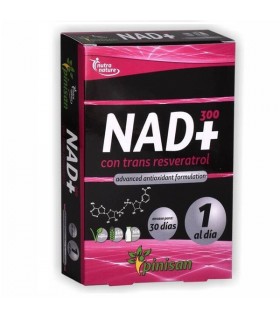 NAD+ CON TRANS RESVERATROL 30 CAPS PINISAN