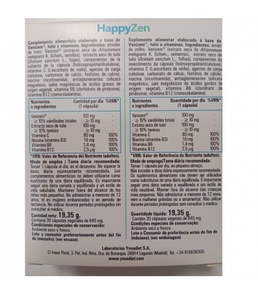 HAPPYZEN 30 CAPS YNSADIET