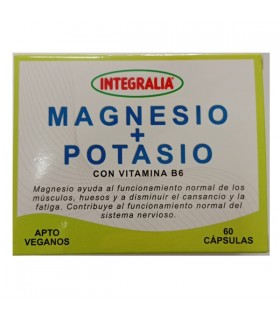 MAGNESIO+POTASIO 60 CAPS INTEGRALIA