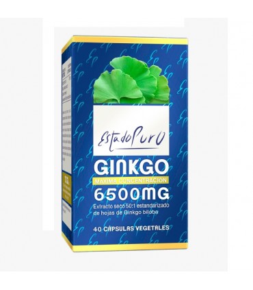 GINKGO 40 CAPSULAS ESTADO PURO TONGIL