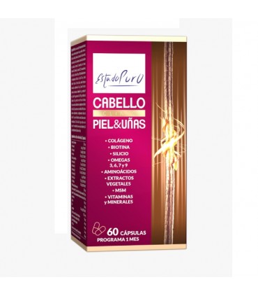 CABELLO PIEL Y UÑAS 60 CAPS ESTADO PURO TONGIL