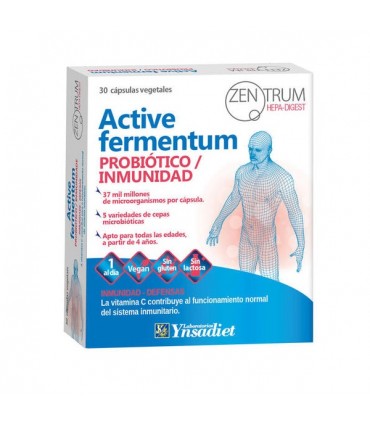 ACTIVE FERMENTUM 30 CAPS YNSADIET ZENTRUM