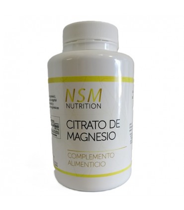 CITRATO DE MAGNESIO NSM NUTRITION 120 CAPS