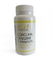 CURCUMA JENGIBRE Y PIMIENTA NSM NUTRITION 60 CAPS