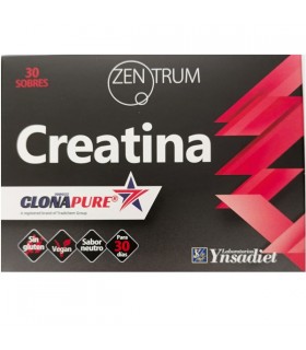 CREATINA CLONAPURE 30 SOBREZ ZENTRUM YNSADIET