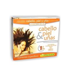 CABELLO, PIEL Y UÑAS 40 CAPS PINISAN