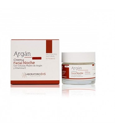 CREMA NOCHE ARGAN 50ML SIN PARABENOS SYS